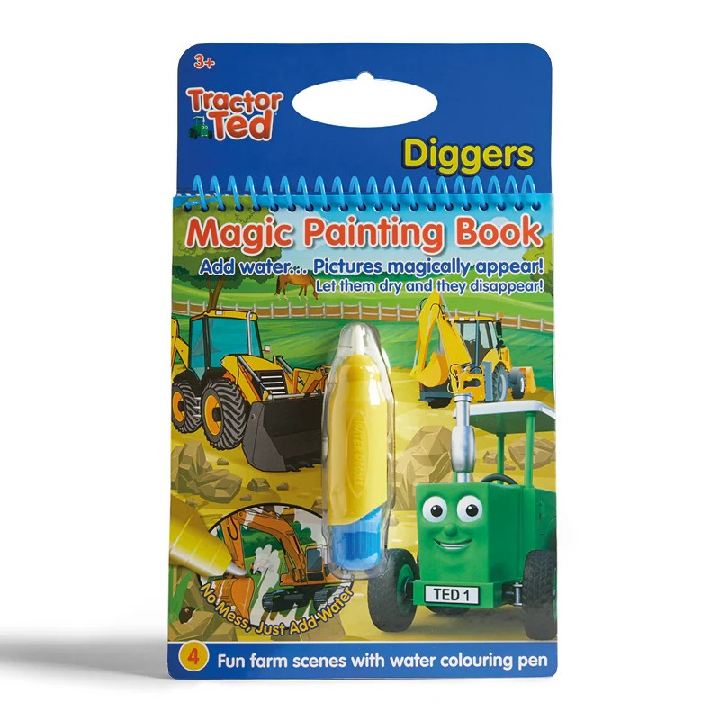 Tractor Ted Magic Digger Painting Book