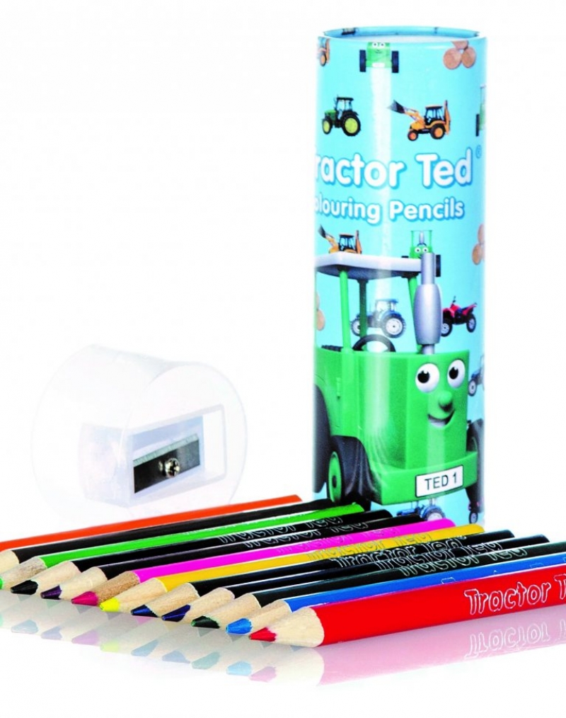 Tractor Ted Mini Pencil Tin