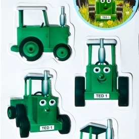 Tractor Ted 3D Bubble Stickers